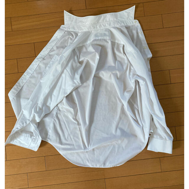 メンズ ビジネスシャツ 中古 白YシャツLサイズ③ メンズのトップス(シャツ)の商品写真