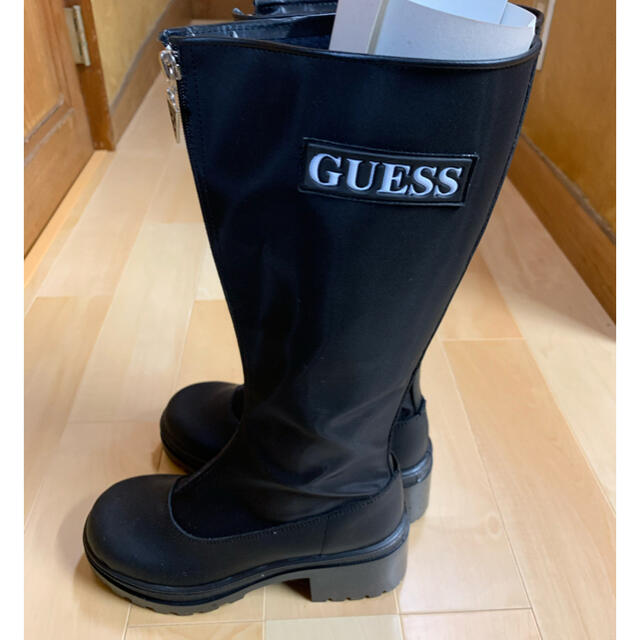 GUESS(ゲス)のGUESS ロングブーツ　ジップアップ レディースの靴/シューズ(ブーツ)の商品写真
