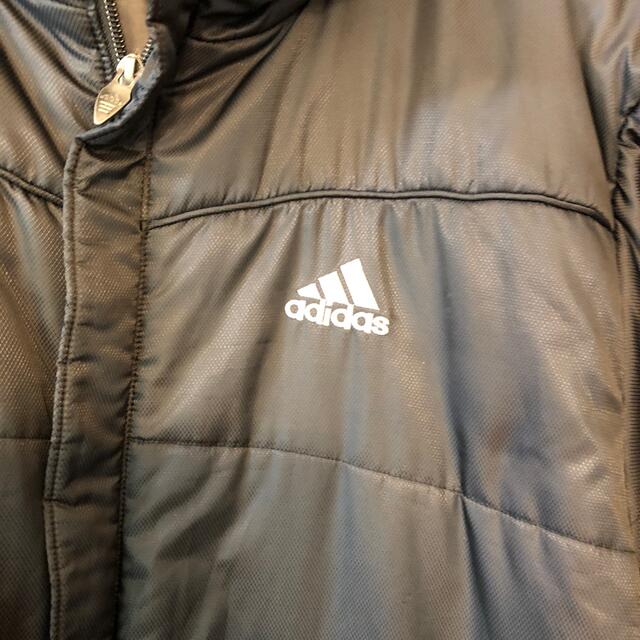 adidas(アディダス)のnaomi様専用💌ベンチコート　adidasブラック　Lサイズ メンズのジャケット/アウター(その他)の商品写真