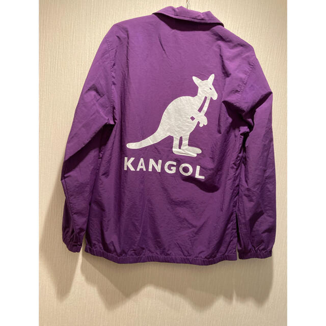 EMSEXCITE(エムズエキサイト)のEmsexcite KANGOL コラボ　コーチジャケット　ナイロンジャケット レディースのジャケット/アウター(ナイロンジャケット)の商品写真