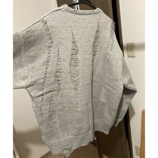 SSZ BEAMS KURSED KNIT サイズM グレー