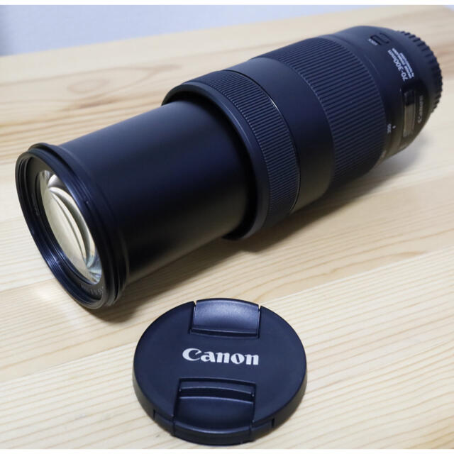 Canon(キヤノン)のキヤノンEF70-300mm F4-5.6 IS II USM スマホ/家電/カメラのカメラ(レンズ(ズーム))の商品写真