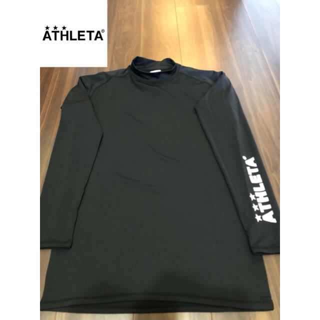 ATHLETA(アスレタ)のATHLETA アスレタ　パワーインナーシャツ　ブラック スポーツ/アウトドアのサッカー/フットサル(ウェア)の商品写真