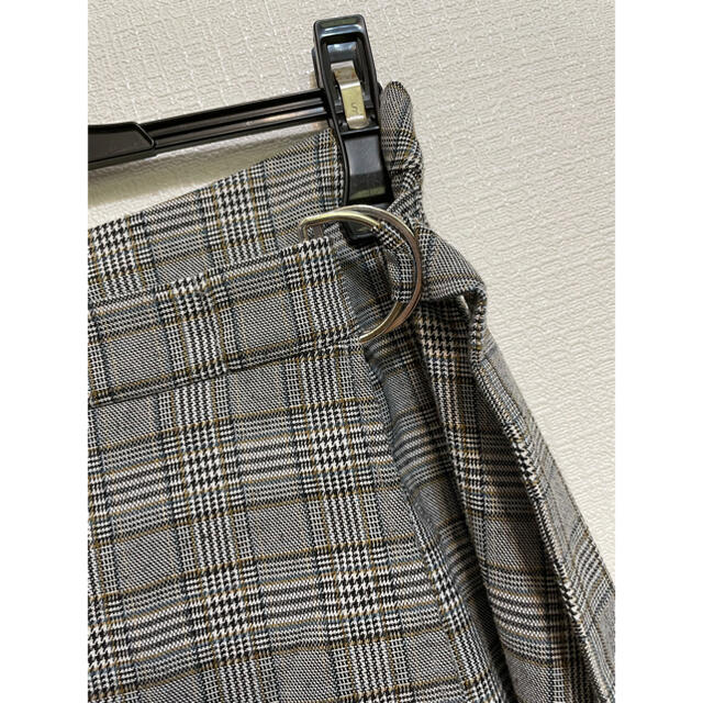 UNRELISH(アンレリッシュ)のUNRELISH チェック柄ロング巻きスカート　レディース レディースのスカート(ロングスカート)の商品写真