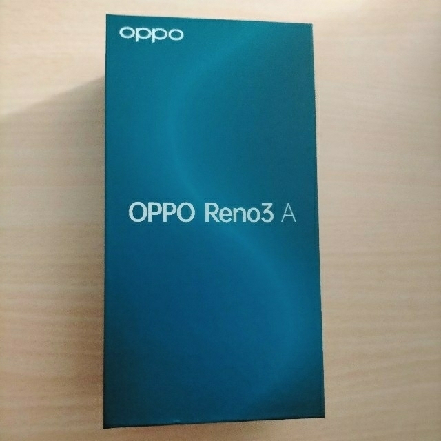 OPPO(オッポ)の(値下げ中)　OPPO Reno3 A   SIMロック解除　ブラック スマホ/家電/カメラのスマートフォン/携帯電話(スマートフォン本体)の商品写真