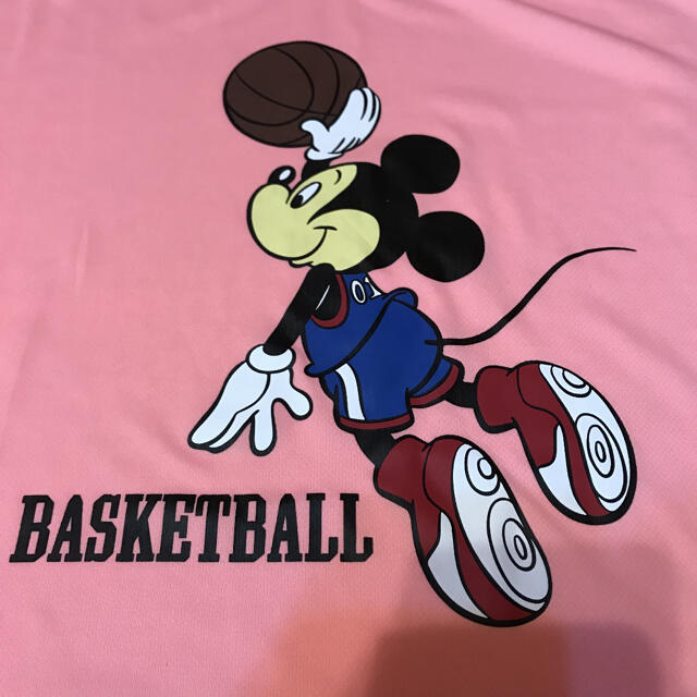 Disney(ディズニー)の専用　ミッキーマウス　バスケットボール　ドライTシャツ メンズのトップス(Tシャツ/カットソー(半袖/袖なし))の商品写真