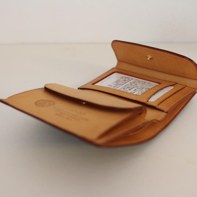 GANZO(ガンゾ)のGANZO 折り財布　ブライドルレザー メンズのファッション小物(折り財布)の商品写真