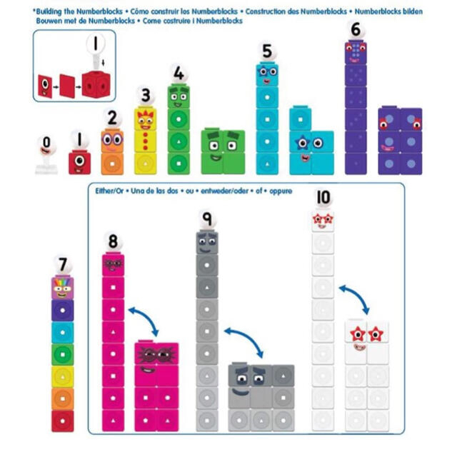 Number Blocks Mathlink Cubes《ナンバーブロックス》 2