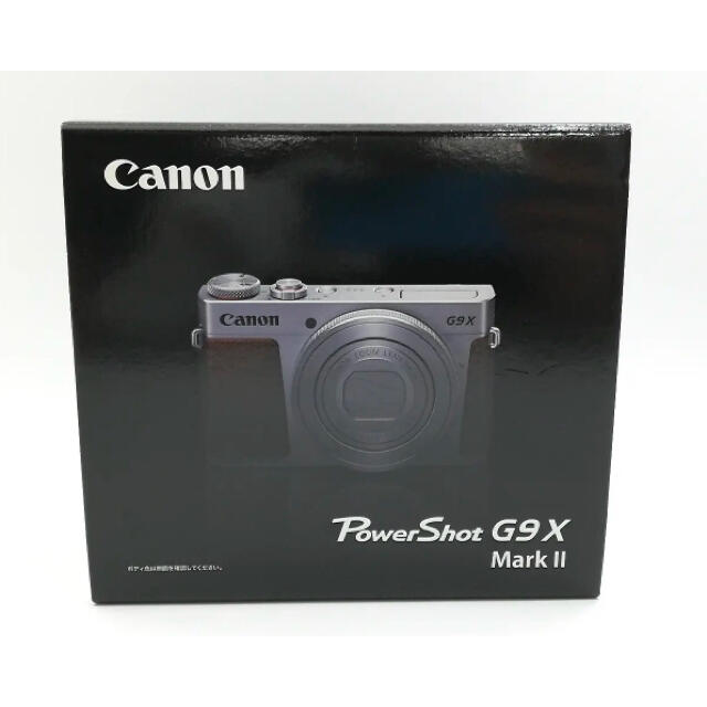 Canon(キヤノン)の未使用 Canon PowerShot G9 X Mark II　シルバー スマホ/家電/カメラのカメラ(デジタル一眼)の商品写真