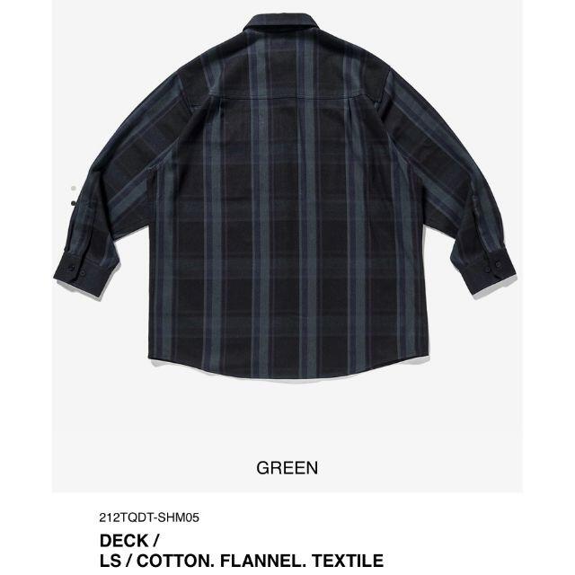 WTAPS ダブルタップス DECK LS COTTON FLANNEL