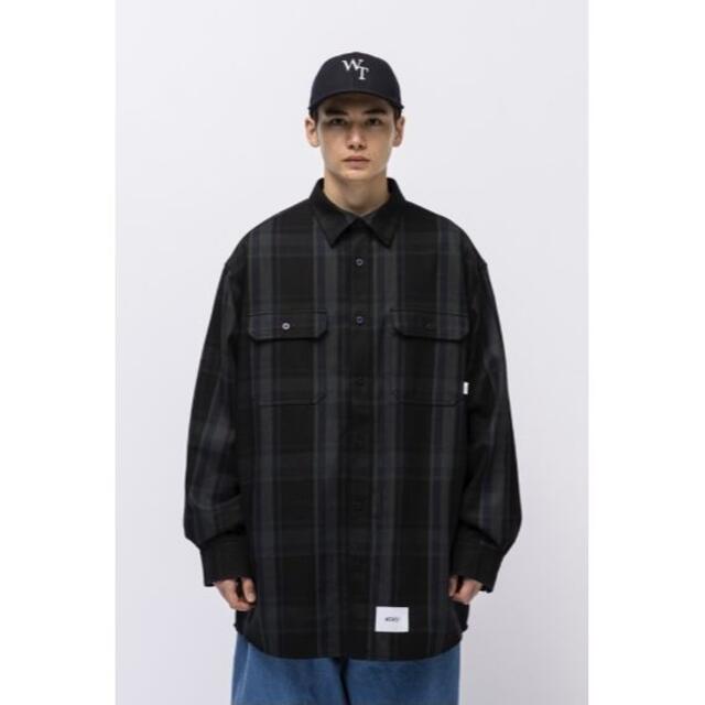 WTAPS ダブルタップス DECK LS COTTON FLANNEL