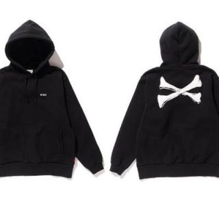 ダブルタップス(W)taps)のWTAPS162 DESIGN HOODED  サイズS クロスボーンパーカー(パーカー)