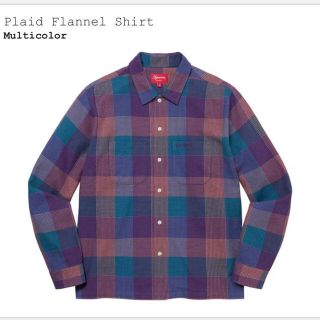 シュプリーム(Supreme)のSupreme plaid flannel shirt サイズL(シャツ)