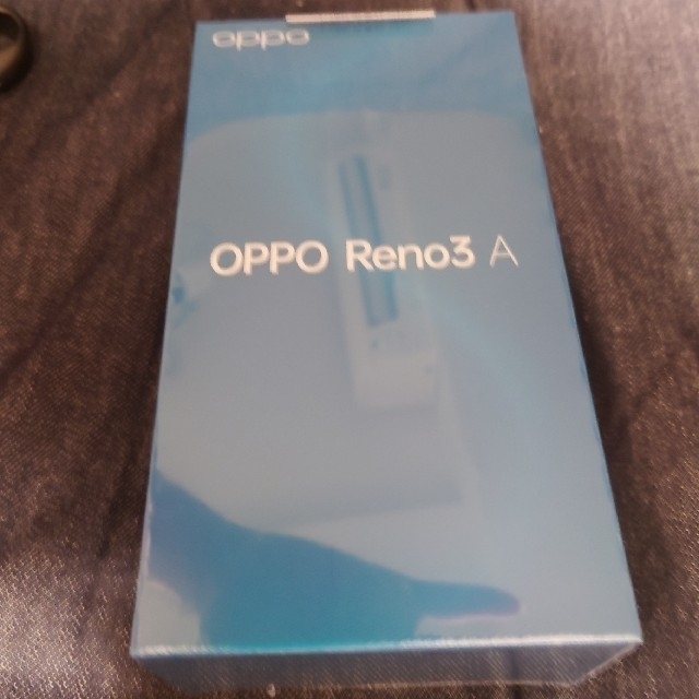 【新品未開封】OPPO Reno3A ホワイト SIMロック解除コード付