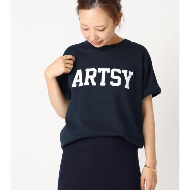 新品未使用★ACHENE エイキーンARTSY Tシャツ★ドゥーズィエムクラス