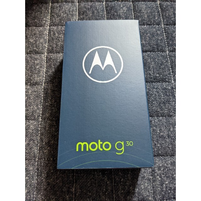 【新品未使用】Motorola moto g30 ダークパール