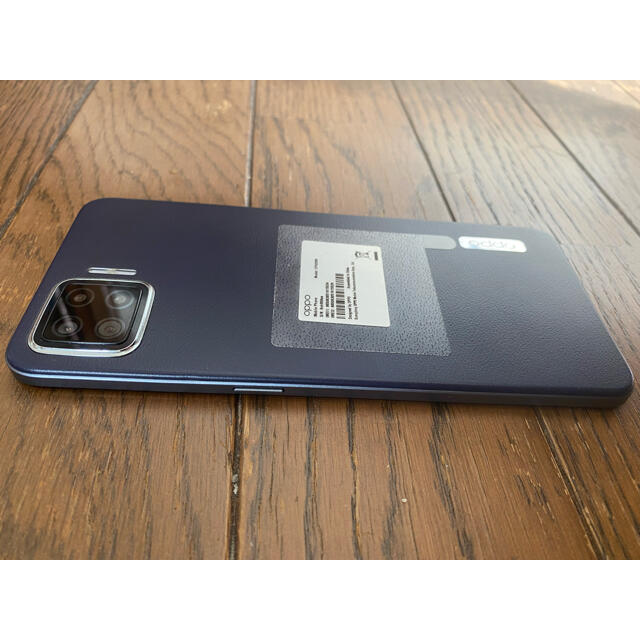 OPPO(オッポ)のOPPO  A73　ネイビーブルー スマホ/家電/カメラのスマートフォン/携帯電話(スマートフォン本体)の商品写真
