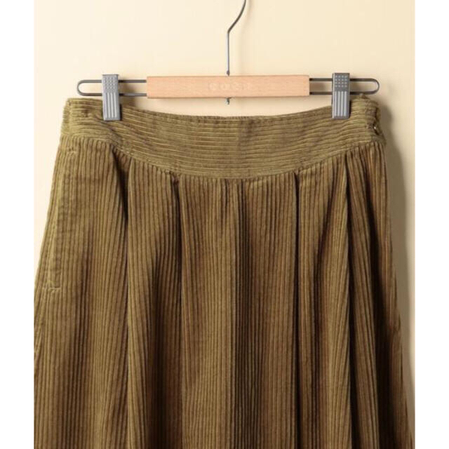 coen(コーエン)のcoen コーエン　コーデュロイ　ボリュームロングスカート　M レディースのスカート(ロングスカート)の商品写真