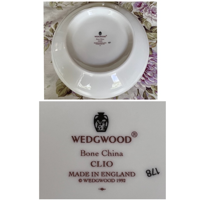 WEDGWOOD(ウェッジウッド)の【黒壺美品】ウェッジウッド★クリオ★アクセントボウル インテリア/住まい/日用品のキッチン/食器(食器)の商品写真