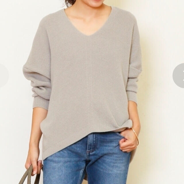 DEUXIEME CLASSE - deuxieme class BULKY WOOL Vネックニットの通販 by