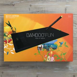 ワコム(Wacom)のワコム BAMBOOFUN ペンタブ CTH-470 ブラック(PC周辺機器)