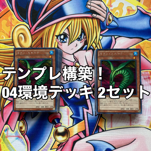 遊戯王 No.173 テンプレ構築！04環境デッキ 2セット