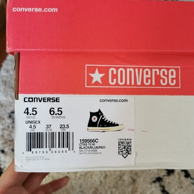 CONVERSE(コンバース)の専用 コンバース converse CT70 ハイカット 日本未発売 2足 レディースの靴/シューズ(スニーカー)の商品写真