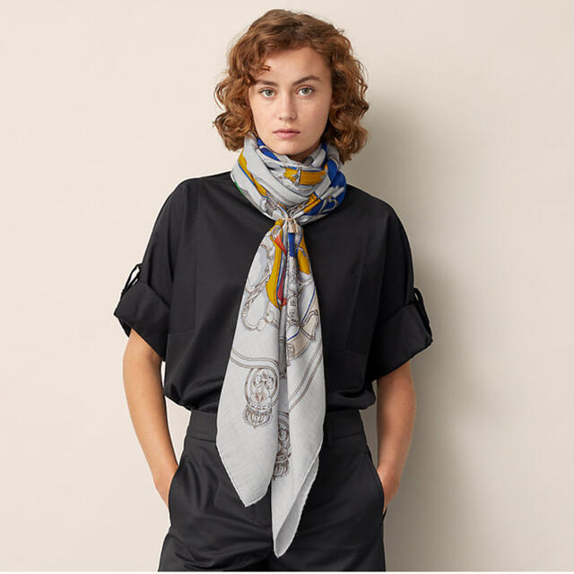 HERMES エルメス カレジェアン カレ140 カヴァルカドゥール カシシル- HERMES エルメス カレジェアン カレ140 カヴァルカドゥール カシシル-