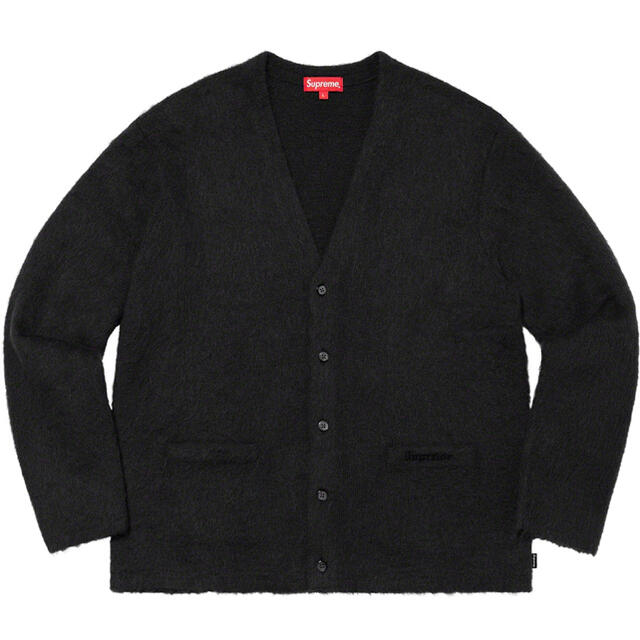 20FW Supreme Brushed Mohair Cardigan