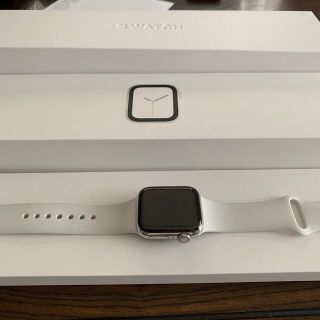 アップルウォッチ(Apple Watch)のapple Watch series4  wifi+cellerモデル(腕時計)