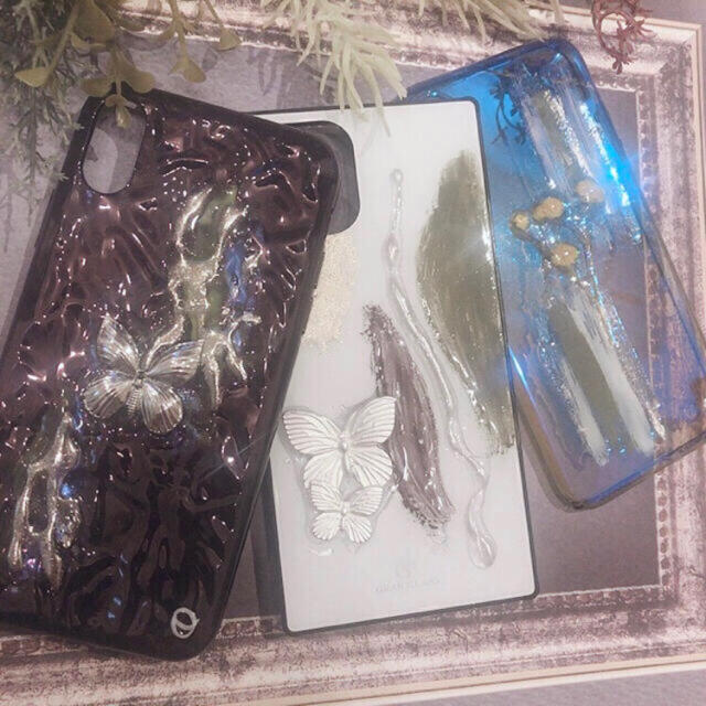 WEGO(ウィゴー)の【"O"case.】ニュアンス　iPhoneケース【iPhone  X, Xs】 スマホ/家電/カメラのスマホアクセサリー(iPhoneケース)の商品写真