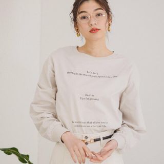 グローバルワーク(GLOBAL WORK)のオーガニックプリントＴ長袖(Tシャツ(長袖/七分))