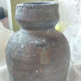 津軽烏城焼　花瓶　新品未使用　陶芸　三筋工房　箱付