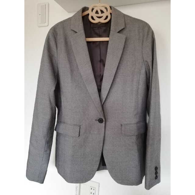 Demi-Luxe BEAMS(デミルクスビームス)の新品未使用　デミルクスビームス　シャークスキン　ジャケット　パンツスーツ　セット レディースのフォーマル/ドレス(スーツ)の商品写真