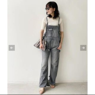 アパルトモンドゥーズィエムクラス(L'Appartement DEUXIEME CLASSE)のDenim over all 36(サロペット/オーバーオール)