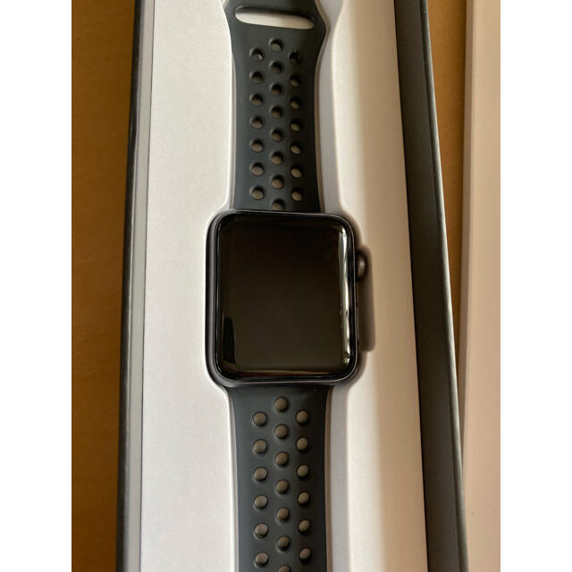 Apple Watch(アップルウォッチ)のApple Watch series3 42mm NIKEモデル⭐️ジャンク⭐️ メンズの時計(腕時計(デジタル))の商品写真
