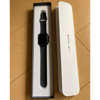 アップルウォッチ(Apple Watch)のApple Watch series3 42mm NIKEモデル⭐️ジャンク⭐️(腕時計(デジタル))