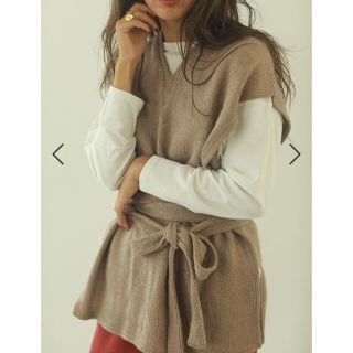 ユナイテッドアローズ(UNITED ARROWS)のcavezarosso ニットベスト(ベスト/ジレ)