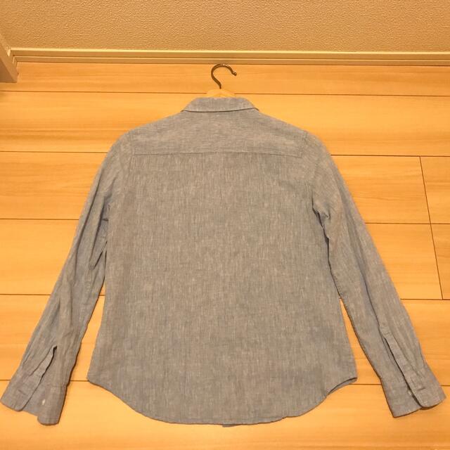 GAP(ギャップ)のGAP 長袖シャツ ブルー XS レディースのトップス(シャツ/ブラウス(長袖/七分))の商品写真