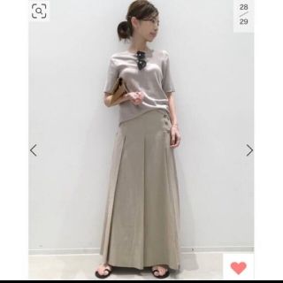 アパルトモンドゥーズィエムクラス(L'Appartement DEUXIEME CLASSE)のアパルトモン CTN Pleats Skirt(ロングスカート)