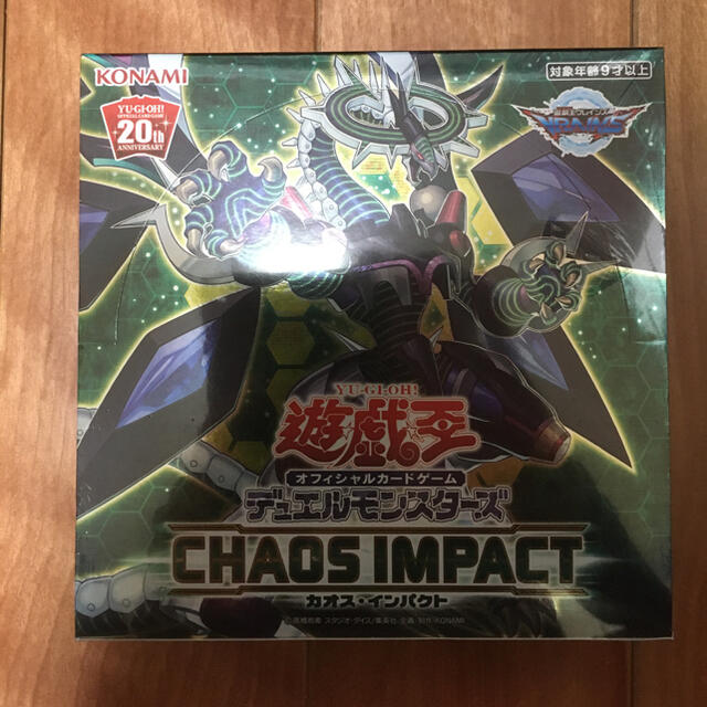 【シュリンク破れ有り】遊戯王 カオスインパクト 1BOX