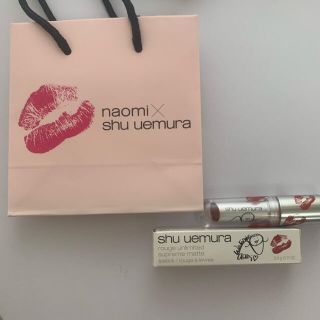 シュウウエムラ(shu uemura)のルージュアンリミテッド　渡辺直美コラボ　限定品(口紅)