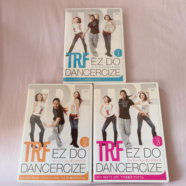 TRF イージードゥダンササイズ DVD 3枚セットの通販 by M's shop|ラクマ