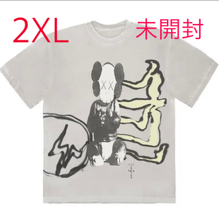 フラグメント(FRAGMENT)のtravis scott  KAWS fragment tシャツ 2XL(Tシャツ/カットソー(半袖/袖なし))