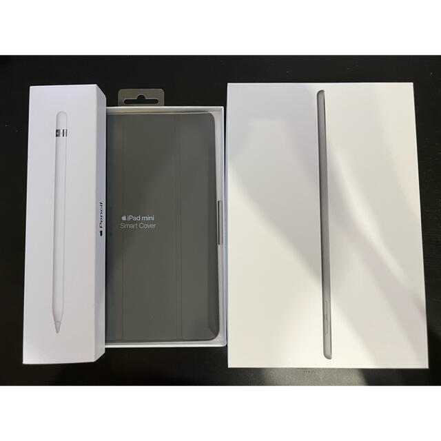 iPad mini5 cellular 256GB Apple pencil付き - タブレット