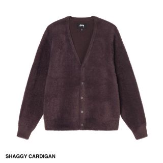 ステューシー(STUSSY)のStussy Shaggy Cardigan Sサイズ(カーディガン)