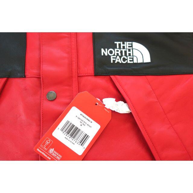 (M)Supreme North Face Leather Mountain赤