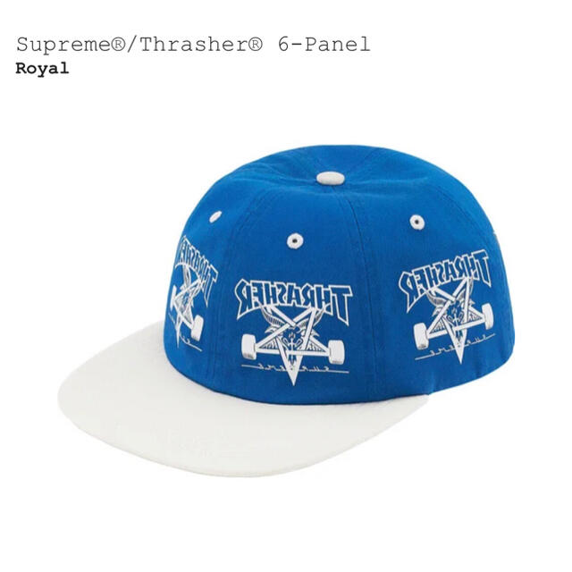 メンズシュプリーム　Thrasher 6-Panel