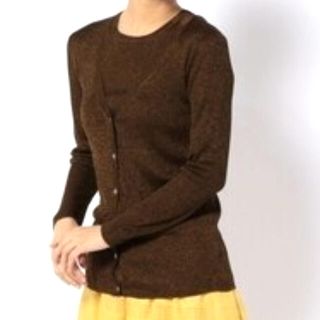 シップス(SHIPS)のSHIPS  Vneck glitter cardigan(カーディガン)