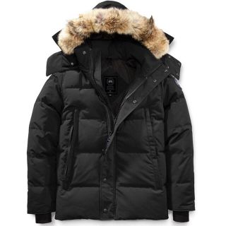 カナダグース(CANADA GOOSE)のカナダグース  ウィンダムパーカーブラックラベル S(ダウンジャケット)